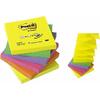 Αυτοκόλλητα Χαρτάκια Post-it R330 Z-Notes 76x76mm 100 φύλλα Πολύχρωμο (Διάφορα χρώματα)